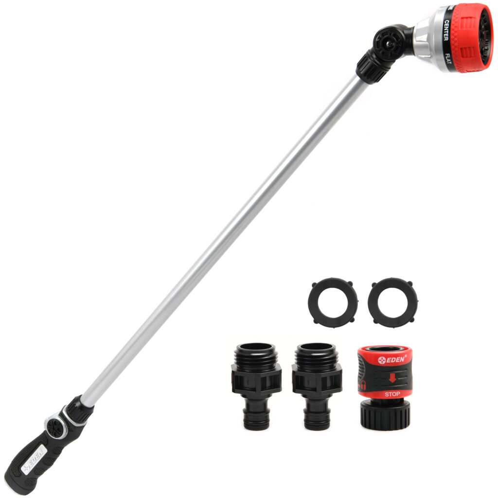 Metal 33” 7Pattern Watering Wand Eden Garden