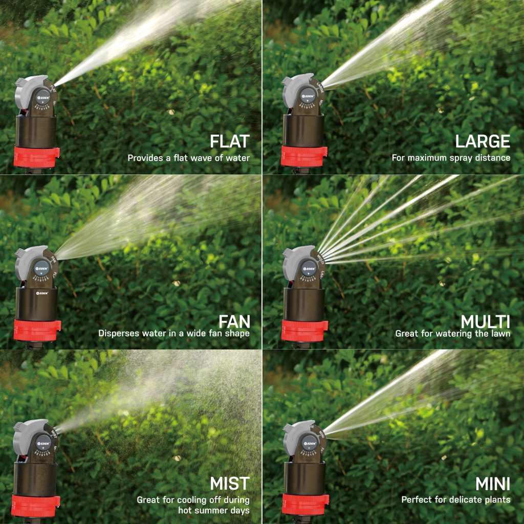 MultiPattern Sprinkler Plus Misting System with Heavyweight (5.37 lbs